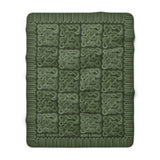 Viking Borre Multiknot Green Sherpa Fleece Blanket