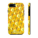 D23 Yellow German Shepherd iPhone Tough Case 11, 11Pro, 11Pro Max, X, XS, XR, XS MAX, 8, 7, 6 Impact Resistant