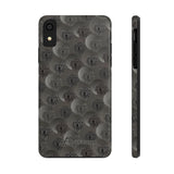 D23 Coal Grey Golden Retriever iPhone Tough Case 11, 11Pro, 11Pro Max, X, XS, XR, XS MAX, 8, 7, 6 Impact Resistant