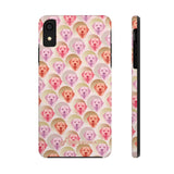 D23 Light Pink Labrador iPhone Tough Case 11, 11Pro, 11Pro Max, X, XS, XR, XS MAX, 8, 7, 6 Impact Resistant