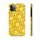 D23 Yellow Chihuahua iPhone Tough Case 11, 11Pro, 11Pro Max, X, XS, XR, XS MAX, 8, 7, 6 Impact Resistant