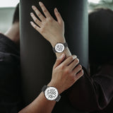 PEACE watch 24 languages - black letters on white