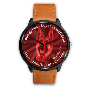Red German Shepherd Character Black Watch CB0402