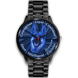Blue German Shepherd Character Black Watch CB0502