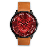 Red Cat Character Black Watch CB04CA