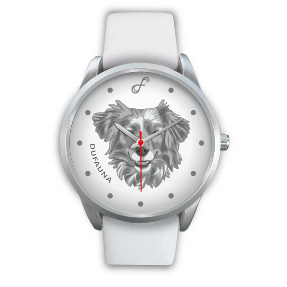 Grey/White Dog Face Steel Watch FS0200