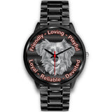 Grey/Black Dog Character Black Watch CB0200