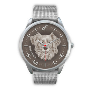 Grey Dog Smile Steel Watch SS0800