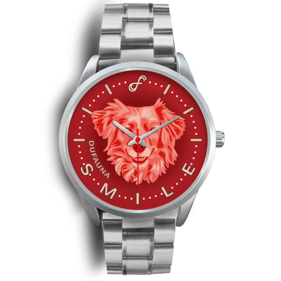 Red Dog Smile Steel Watch SS0900