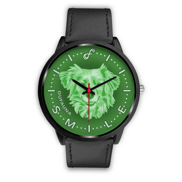 Green Dog Smile Black Watch SB1200