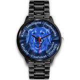 Blue Golden Retriever Character Black Watch CB0506