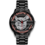 Grey/Black French Bulldog Character Black Watch CB0221