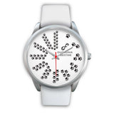 White Dog Pawstime Steel Watch PS0200