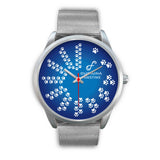 Blue Dog Pawstime Steel Watch PS0500