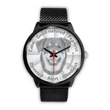 Grey/White Rottweiler Character Black Watch CB0112