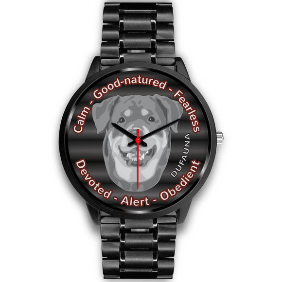 Grey/Black Rottweiler Character Black Watch CB0212