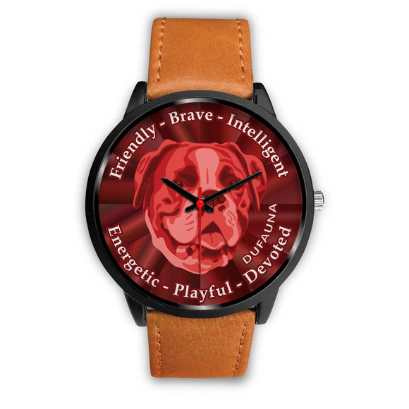 Red Boxer Character Black Watch CB0408