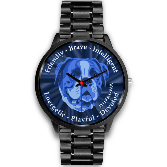 Blue Boxer Character Black Watch CB0508