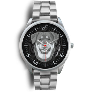 Grey/Black Rottweiler Smile Black Watch SB0112