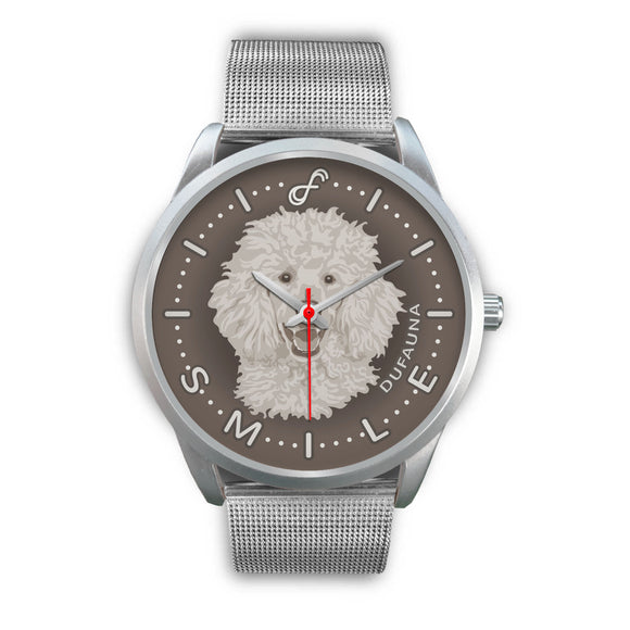 Grey Poodle Smile Steel Watch SS0810
