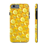 D23 Yellow Dog iPhone Tough Case 11, 11Pro, 11Pro Max, X, XS, XR, XS MAX, 8, 7, 6 Impact Resistant