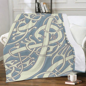 Broa grey-white Trends Dual-sided Stitched Fleece Blanket