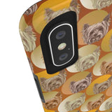 D23 Goldenbrown Yorkie iPhone Tough Case 11, 11Pro, 11Pro Max, X, XS, XR, XS MAX, 8, 7, 6 Impact Resistant