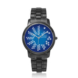Blue Dogs Pawstime Links Steel Watch