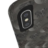 D23 Coal Grey Dog iPhone Tough Case 11, 11Pro, 11Pro Max, X, XS, XR, XS MAX, 8, 7, 6 Impact Resistant