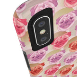 D23 Light Pink Pug iPhone Tough Case 11, 11Pro, 11Pro Max, X, XS, XR, XS MAX, 8, 7, 6 Impact Resistant