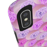 D23 Purple Pink Golden Retriever iPhone Tough Case 11, 11Pro, 11Pro Max, X, XS, XR, XS MAX, 8, 7, 6 Impact Resistant