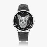 Black/Grey Chihuahua Instafamous Steel Quartz watch