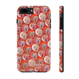 D23 Red Labrador iPhone Tough Case 11, 11Pro, 11Pro Max, X, XS, XR, XS MAX, 8, 7, 6 Impact Resistant