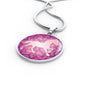 Soft Pink Horse Silhouette Necklace D18