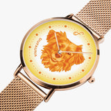 Orange/Yellow Dog Face Premium Watch PFR0700