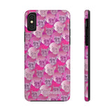 D23 Pink French Bulldog iPhone Tough Case 11, 11Pro, 11Pro Max, X, XS, XR, XS MAX, 8, 7, 6 Impact Resistant
