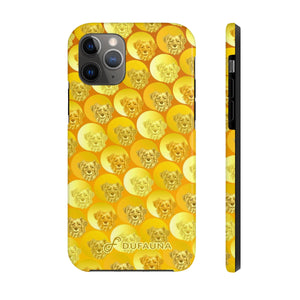 D23 Yellow Dog iPhone Tough Case 11, 11Pro, 11Pro Max, X, XS, XR, XS MAX, 8, 7, 6 Impact Resistant