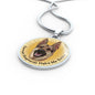 Beige/natural Coat German Shepherds Make Me Smile Necklace D19 - Dufauna - Topfauna