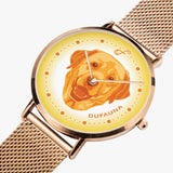 Orange/Yellow Labrador Face Premium Watch PFR0701
