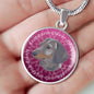 Blue And Tan Coat Dachshund Characteristics Berry Pink Necklace D20 - Dufauna - Topfauna
