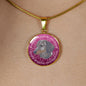 Blue And Tan Coat Dachshund Characteristics Berry Pink Necklace D20 - Dufauna - Topfauna