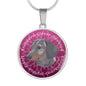 Blue And Tan Coat Dachshund Characteristics Berry Pink Necklace D20 - Dufauna - Topfauna
