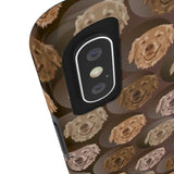 D23 Brown Golden Retriever iPhone Tough Case 11, 11Pro, 11Pro Max, X, XS, XR, XS MAX, 8, 7, 6 Impact Resistant
