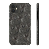 D23 Coal Grey Chihuahua iPhone Tough Case 11, 11Pro, 11Pro Max, X, XS, XR, XS MAX, 8, 7, 6 Impact Resistant