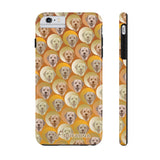 D23 Goldenbrown Labrador iPhone Tough Case 11, 11Pro, 11Pro Max, X, XS, XR, XS MAX, 8, 7, 6 Impact Resistant