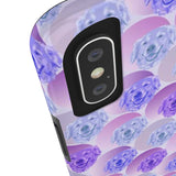 D23 Purple Blue Golden Retriever iPhone Tough Case 11, 11Pro, 11Pro Max, X, XS, XR, XS MAX, 8, 7, 6 Impact Resistant