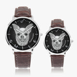 Black/Grey Chihuahua Instafamous Steel Quartz watch