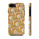 D23 Goldenbrown Chihuahua iPhone Tough Case 11, 11Pro, 11Pro Max, X, XS, XR, XS MAX, 8, 7, 6 Impact Resistant