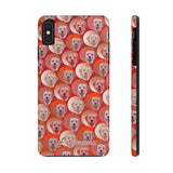 D23 Red Labrador iPhone Tough Case 11, 11Pro, 11Pro Max, X, XS, XR, XS MAX, 8, 7, 6 Impact Resistant