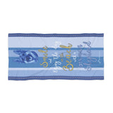 German Shepherd Beach Towel Smile Blue 30 X 60 Or 36 X 72 - Dufauna - Topfauna